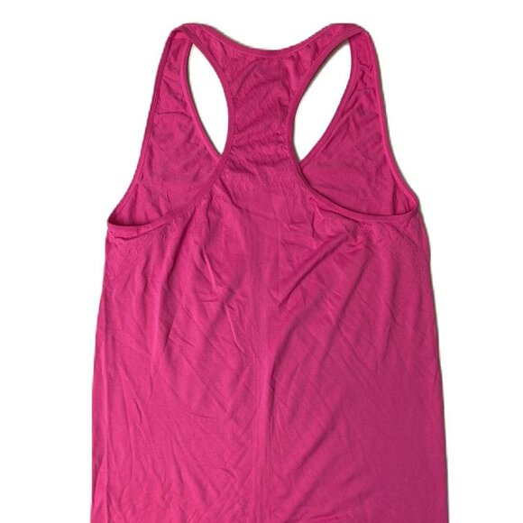 Women's Pink Sleeveless Active Top – Size Large, Lightweight Nylon Tank - Picture 2 of 3